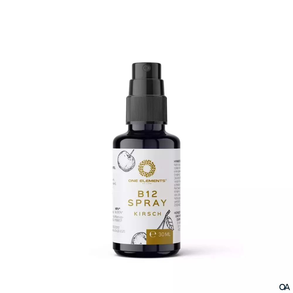 One Elements Vitamin B12 Spray Kirsch