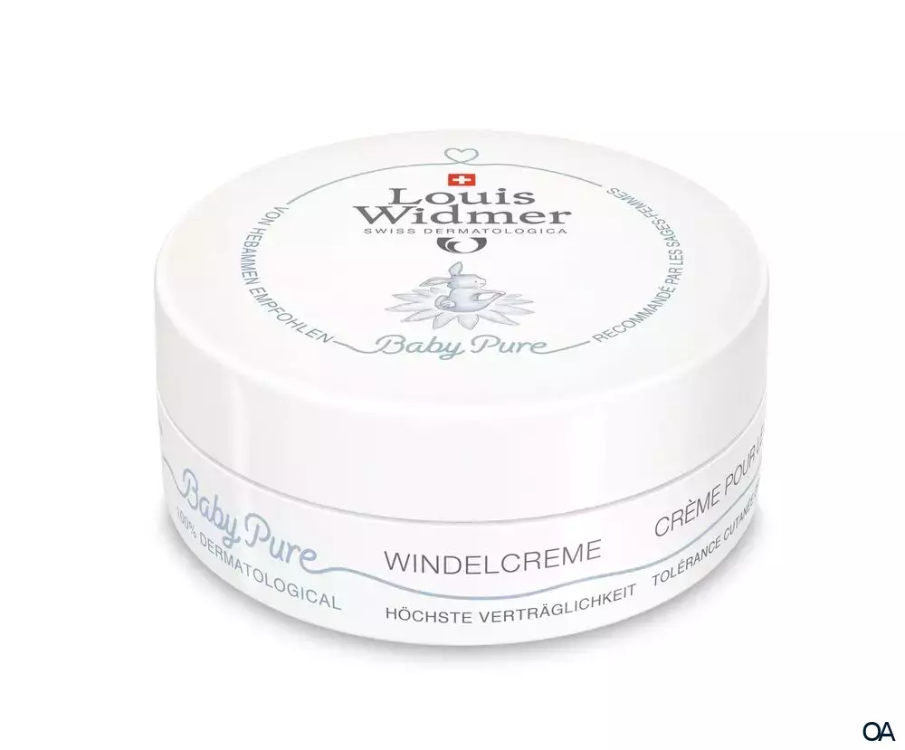 Louis Widmer BabyPure Windelcreme ohne Parfüm Louis Widmer BabyPure Windelcreme ohne Parfüm