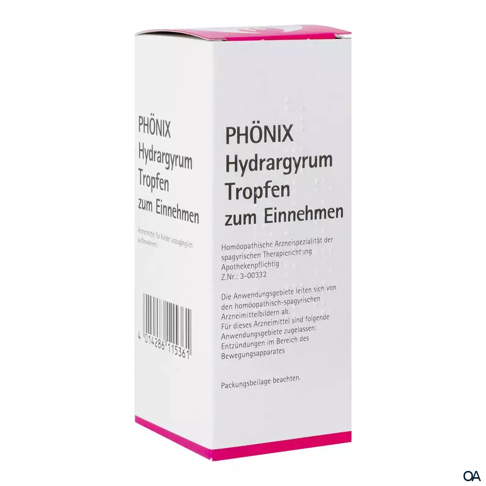 Phönix® Hydrargyrum Tropfen zum Einnehmen