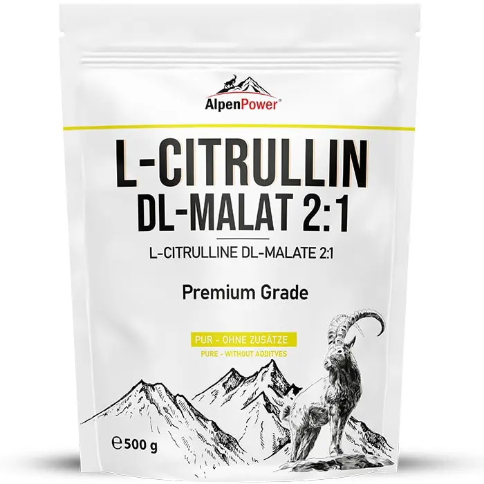 ALPENPOWER® L-Citrullin Malat 2:1  ALPENPOWER® L-Citrullin Malat 2:1