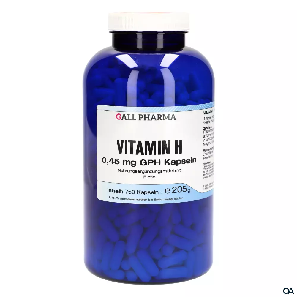 Gall Pharma Vitamin H 0,45 mg Kapseln