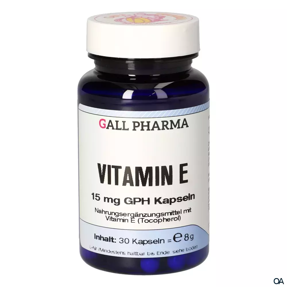 Gall Pharma Vitamin E 15 mg Kapseln