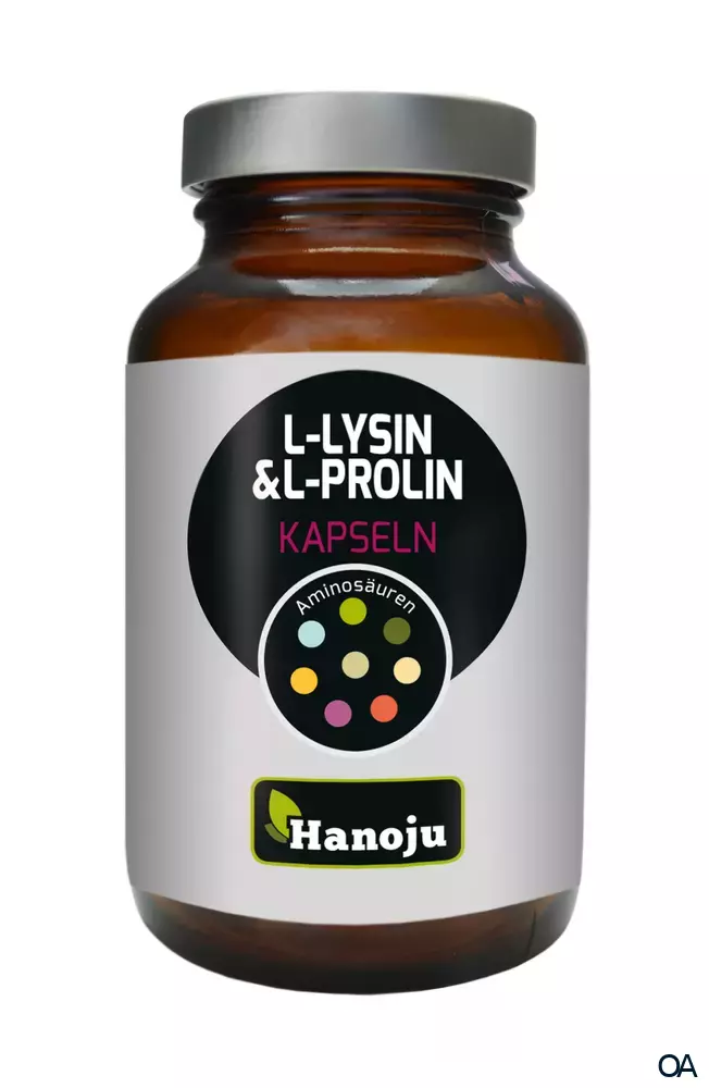 Hanoju L-Lysin + L-Prolin 480 mg