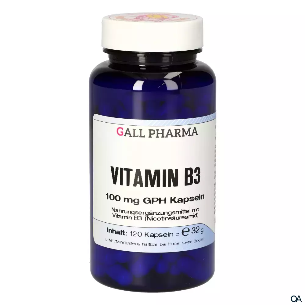 Gall Pharma Vitamin B3 100 mg Kapseln