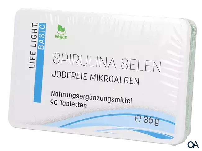 Life Light Basic Spirulina Selen Tabletten