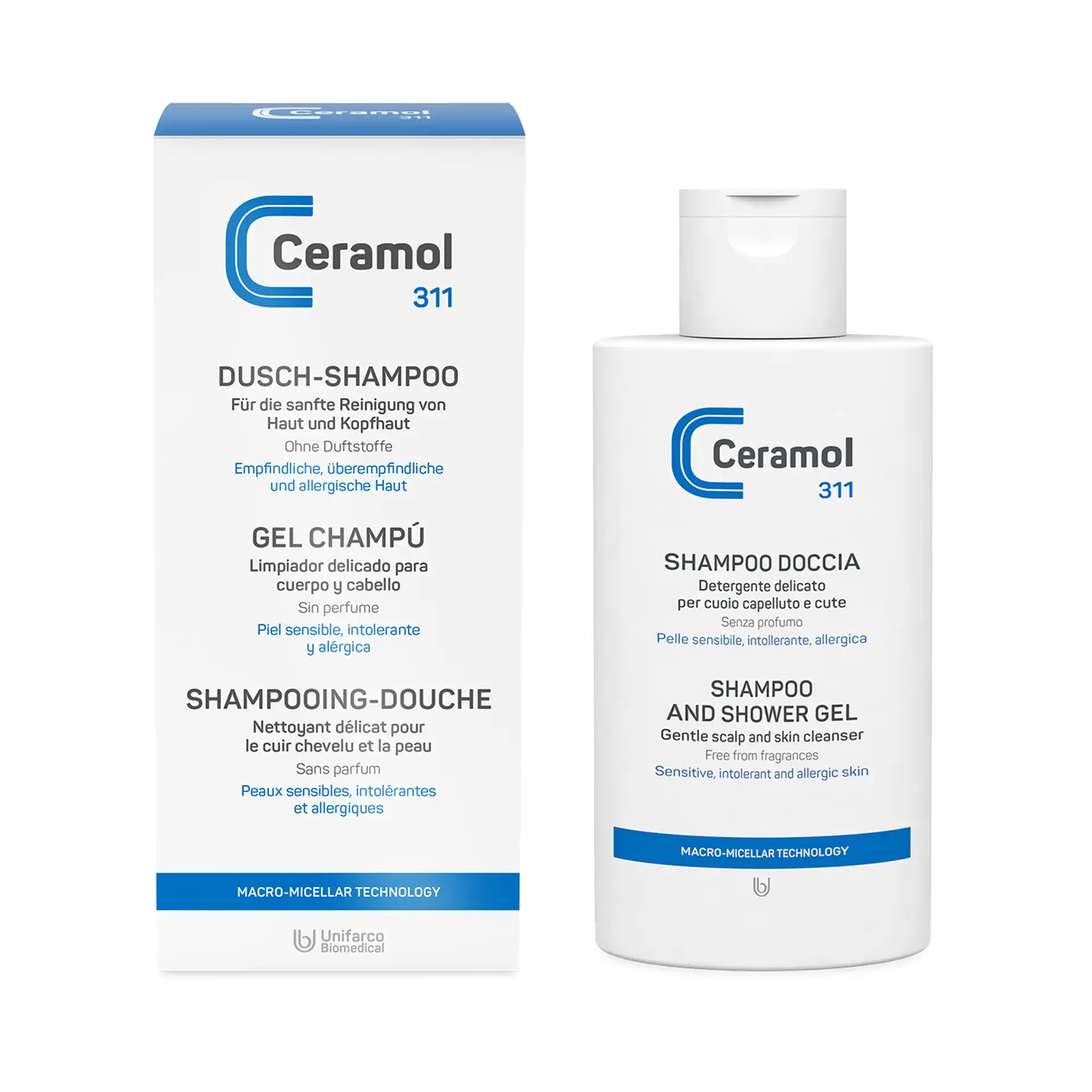 Ceramol Dusch-Shampoo