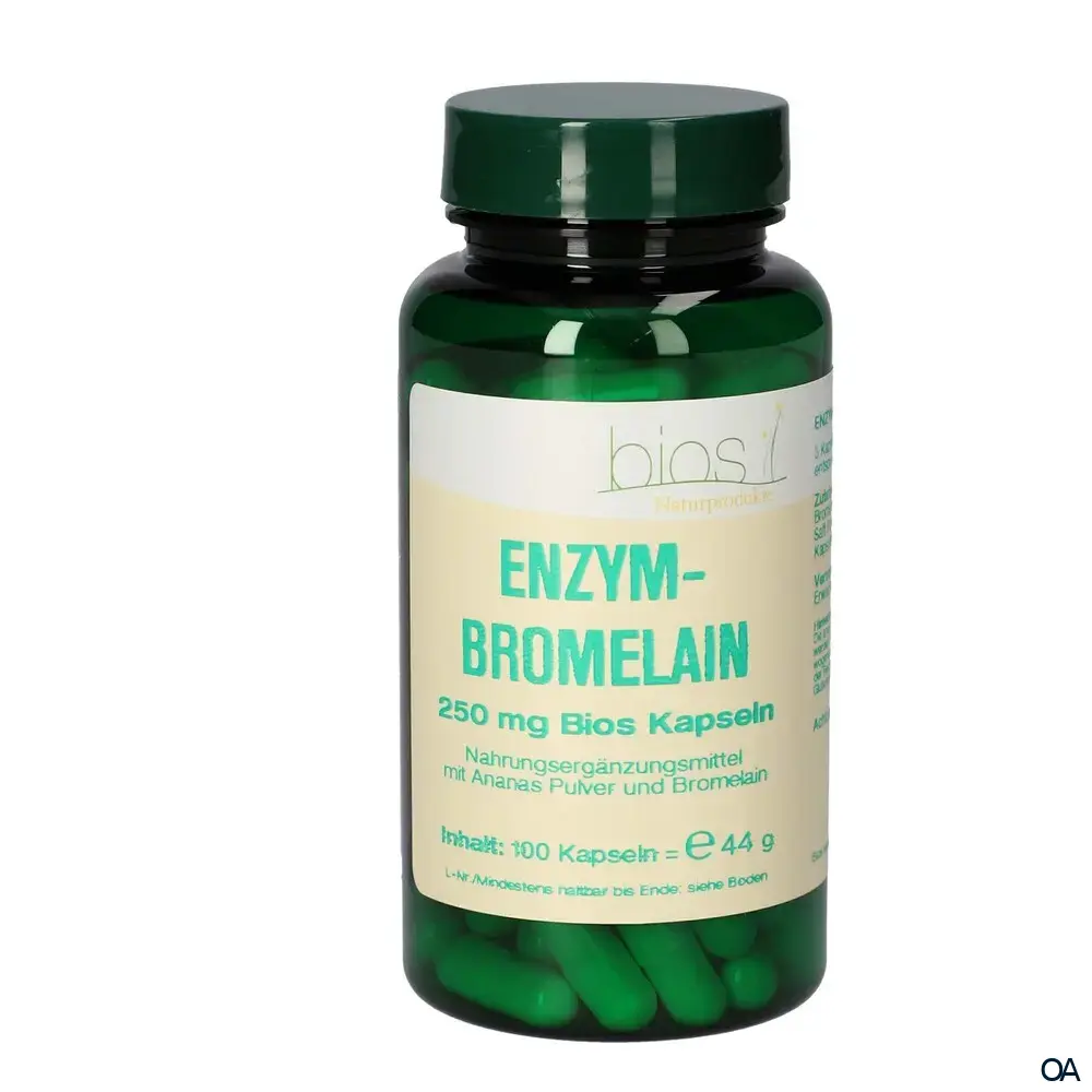 Bios Enzym-Bromelain 250 mg Kapseln