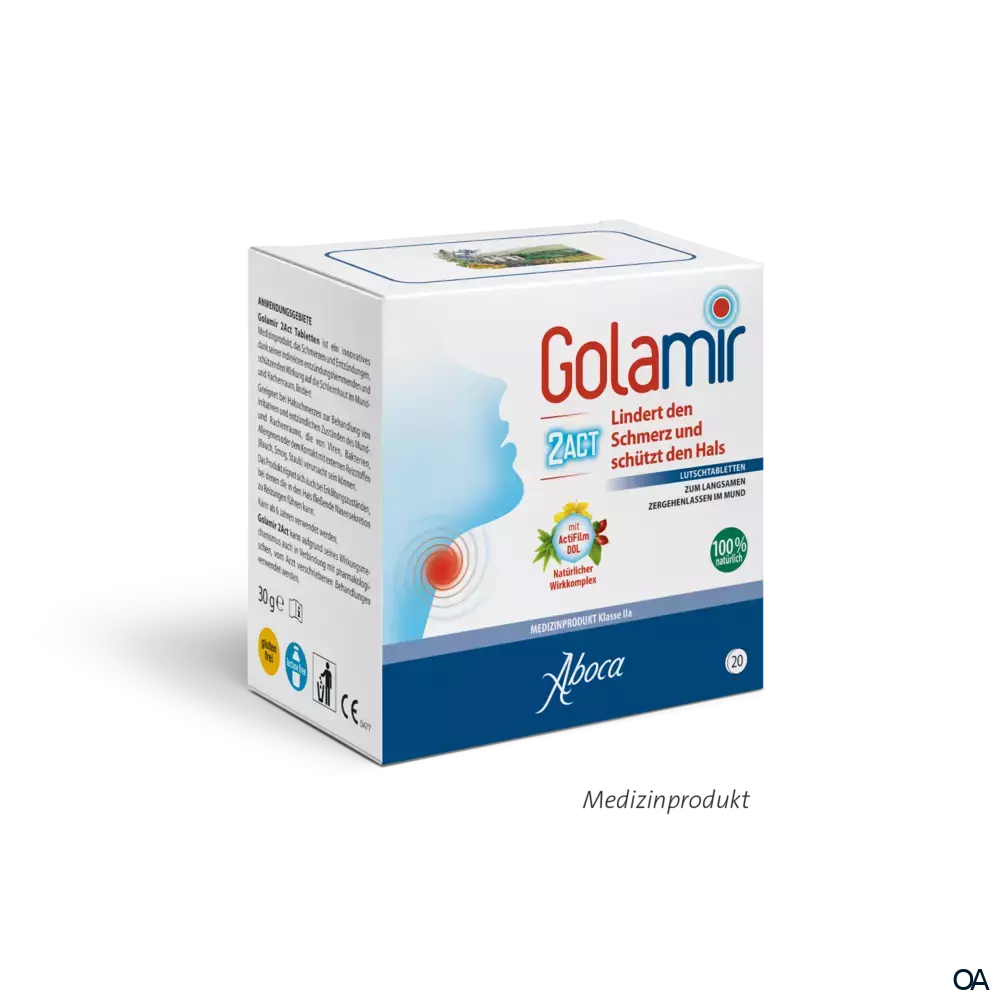 Aboca Golamir 2Act Lutschtabletten