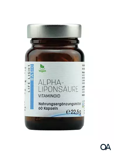 Life Light Basic Alpha-Liponsäure 250 mg Kapseln