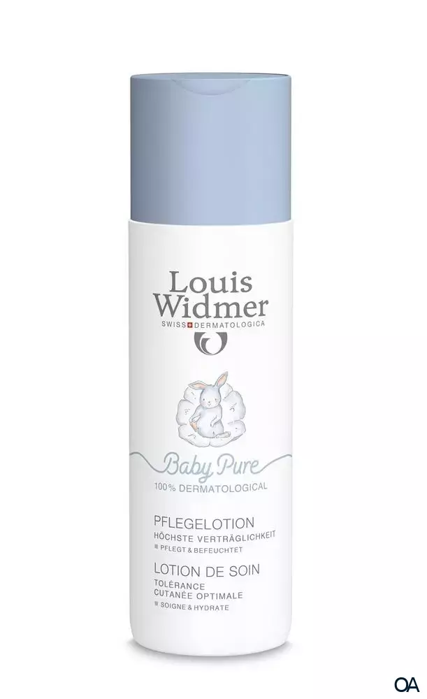 Louis Widmer BabyPure Pflegelotion ohne Parfüm Louis Widmer BabyPure Pflegelotion ohne Parfüm