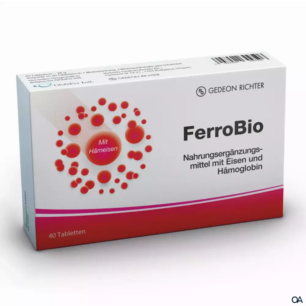 FerroBio Eisen 18 mg Tabletten