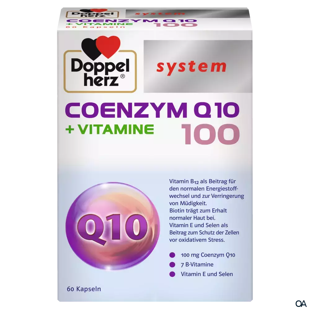 Doppelherz system Coenzym Q10 100 + Vitamine Kapseln