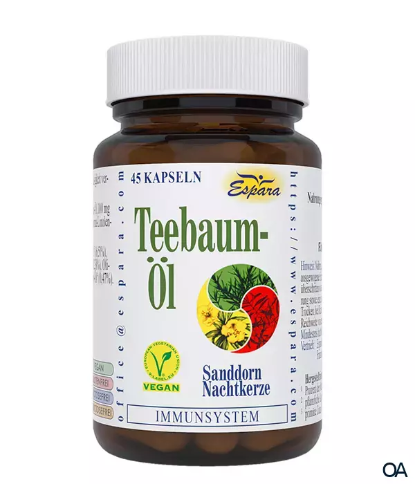 Espara Teebaumöl Kapseln Espara Teebaumöl Kapseln