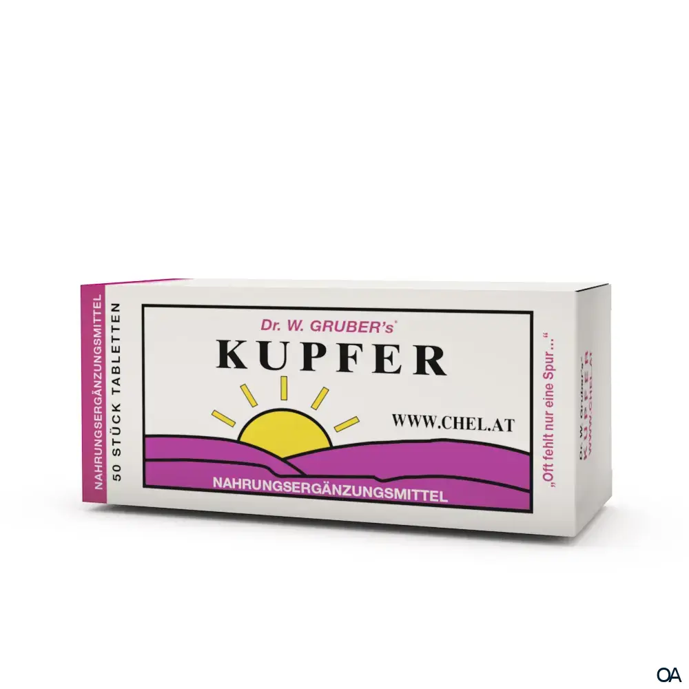Dr. W. Gruber’s® Kupfer Chelat Tabletten
