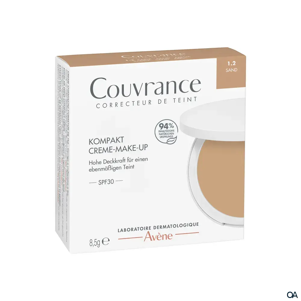 Avene Couvrance Kompakt Creme-Make-up 1.2 Sand - LSF 30