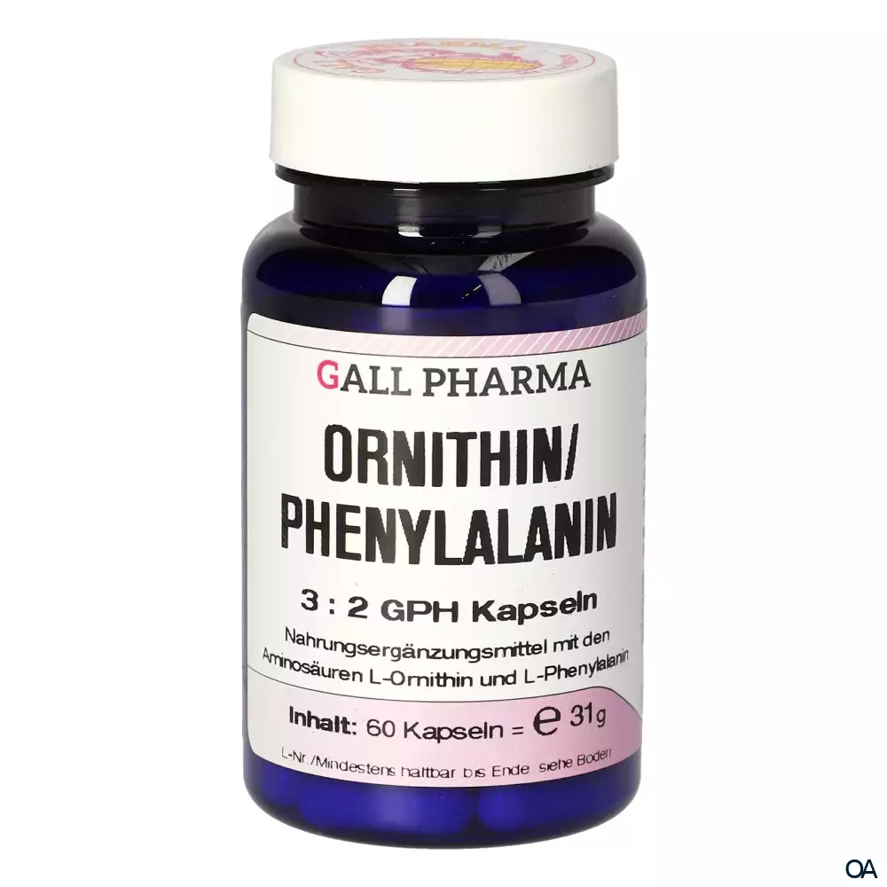 Gall Pharma Ornithin / Phenylalanin 3:2 Kapseln