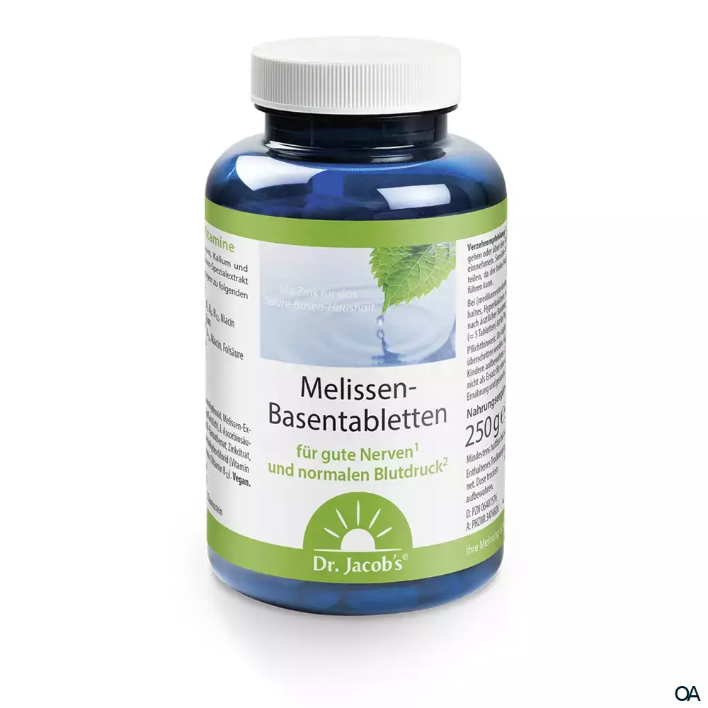 Dr. Jacob's Melissen-Basentabletten