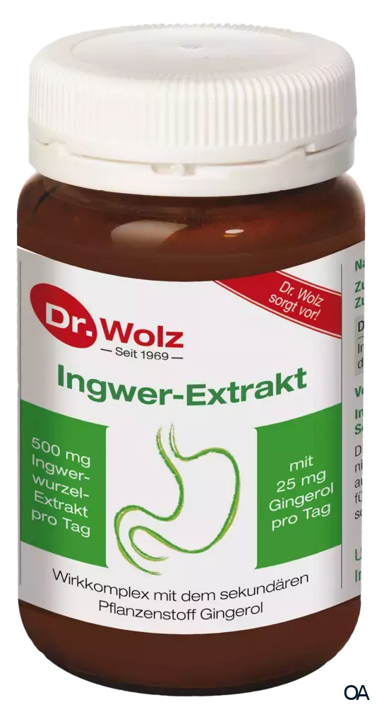 Dr. Wolz Ingwer - Extrakt Kapseln