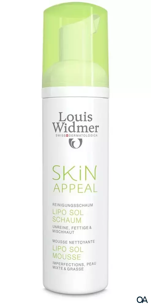 Louis Widmer Skin Appeal Lipo Sol Schaum ohne Parfüm