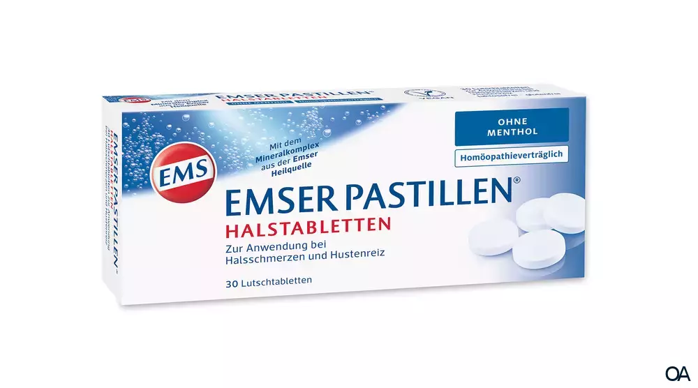 Emser Pastillen® Halstabletten ohne Menthol