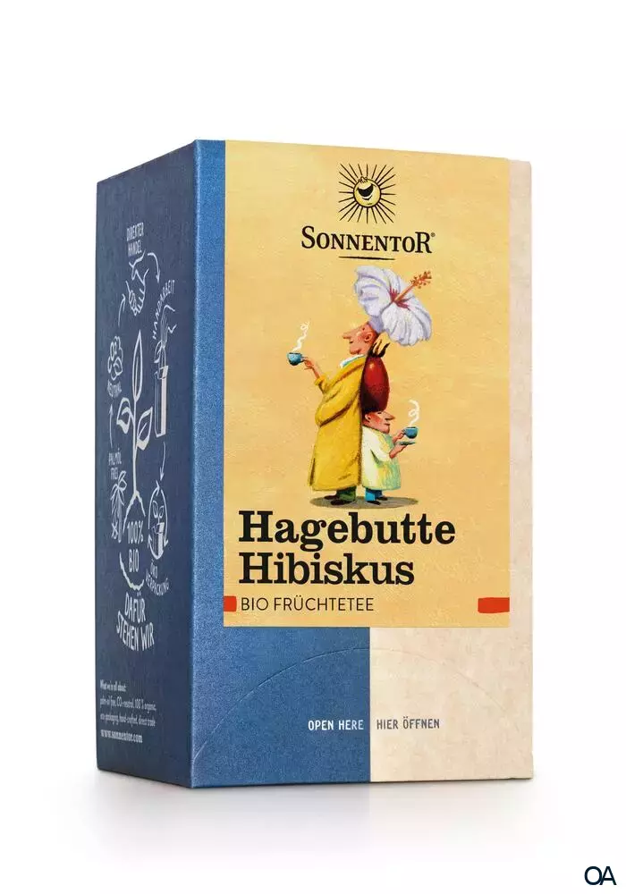 Sonnentor Hagebutte-Hibiskus Tee