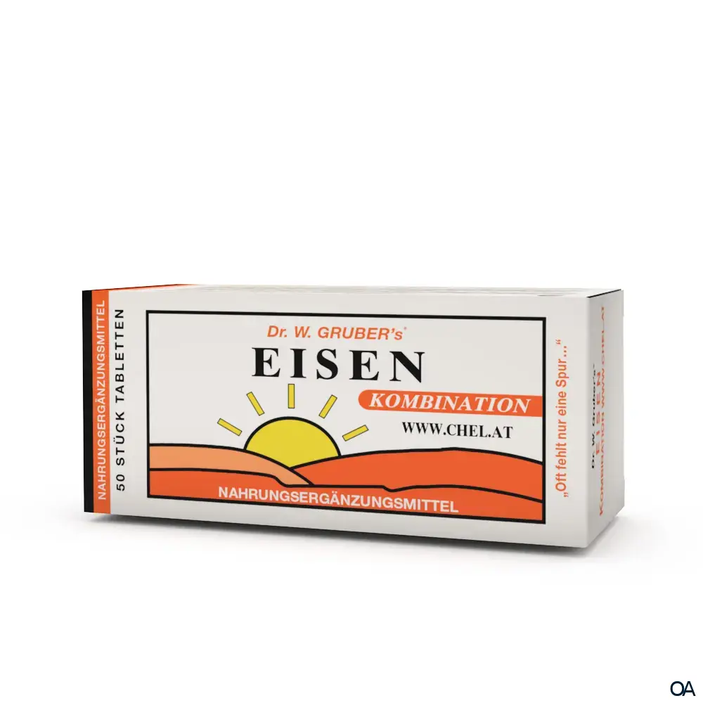 Dr. W. Gruber’s® Eisen Kombination Chelat Tabletten