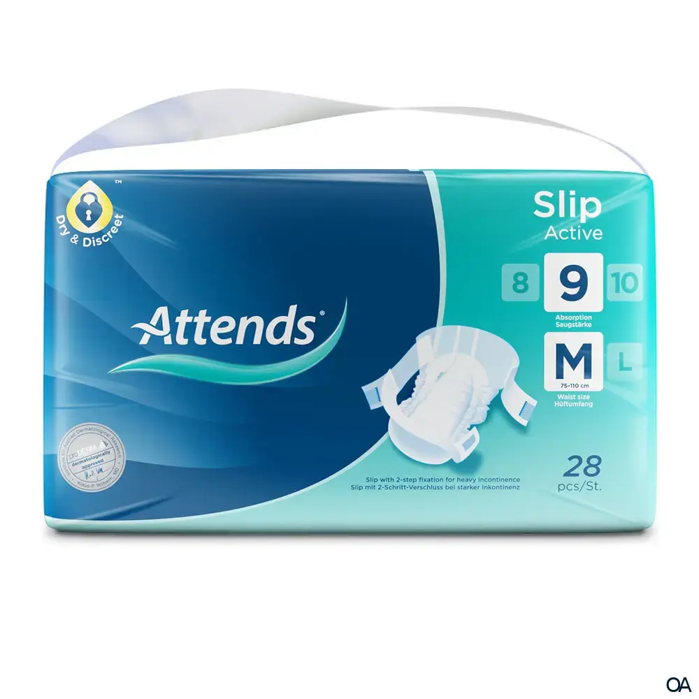 Attends Slip Active 9 M - Inkontinenz Slip