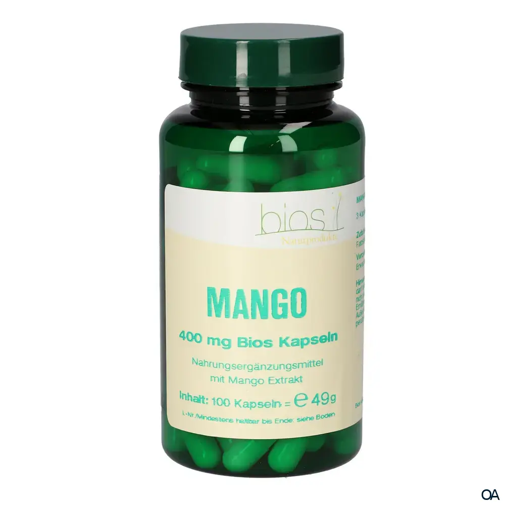 Bios Mango 400 mg Kapseln