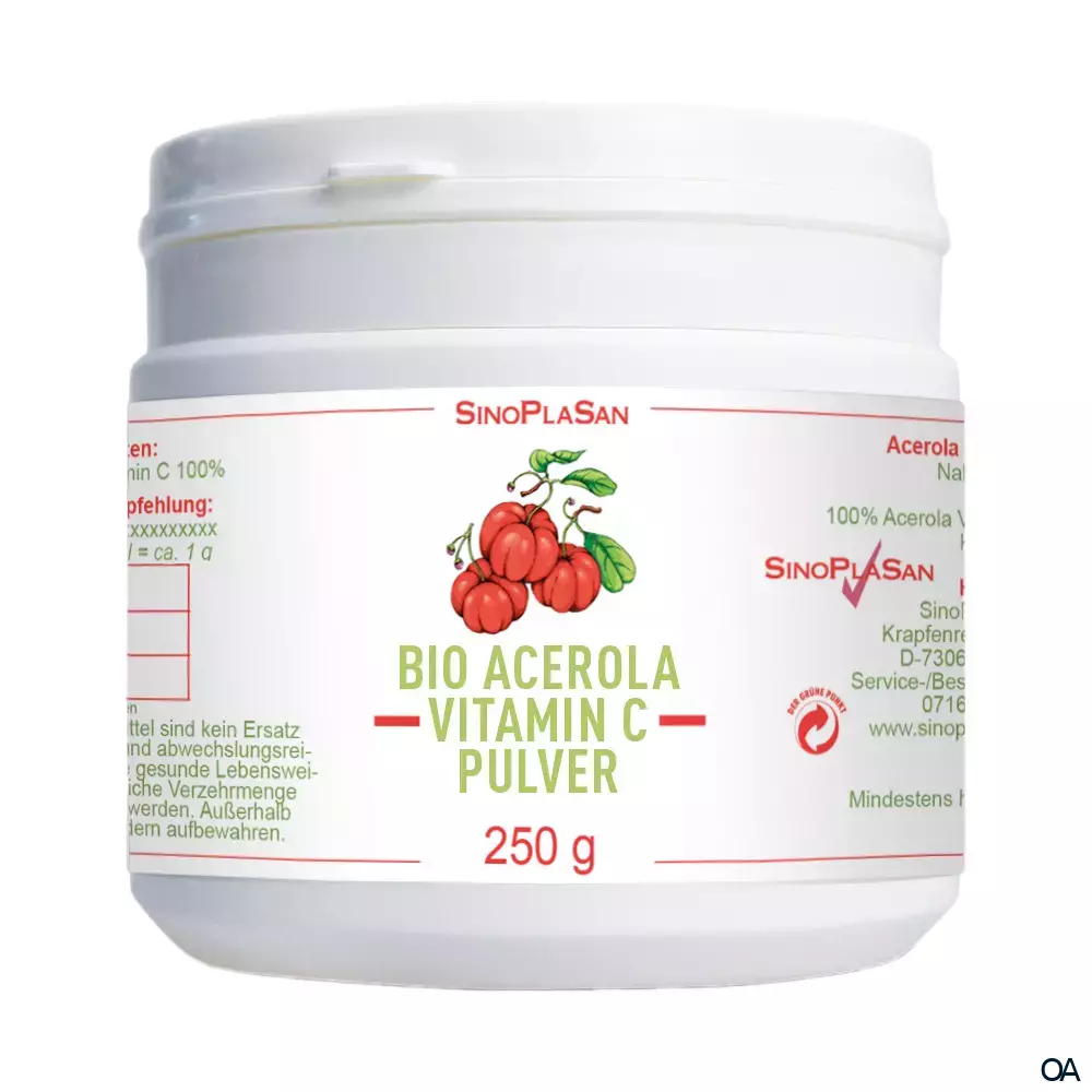 SinoPlaSan BIO Acerola Vitamin C Pulver