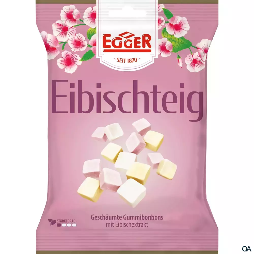 Egger Eibischteig geschäumte Gummibonbons