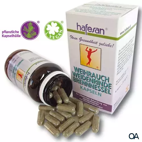 hafesan Weihrauch + Weidenrinde + Brennnessel Kapseln