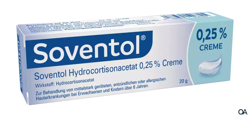 Soventol Hydrocortisonacetat 0,25 % Creme