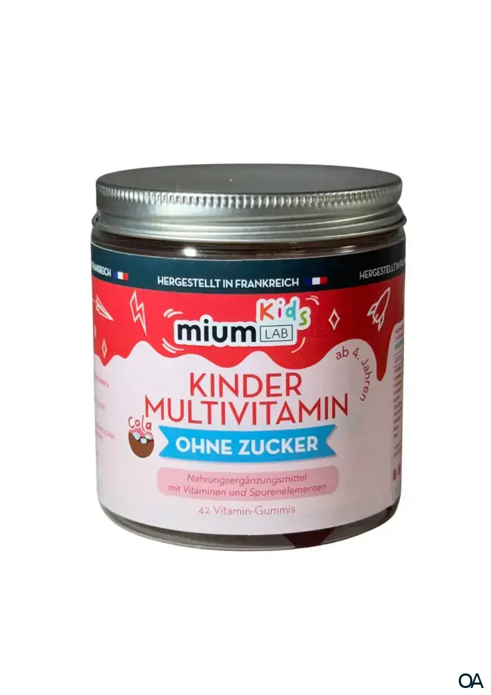 MIUM-LAB Kinder Multivitamin Vitamin-Gummis