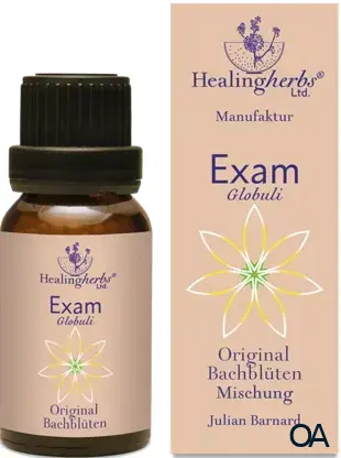 Healing Herbs Bachblüten Exam Globuli
