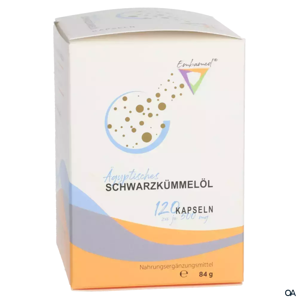 Embamed® Schwarzkümmelöl Kapseln 500 mg