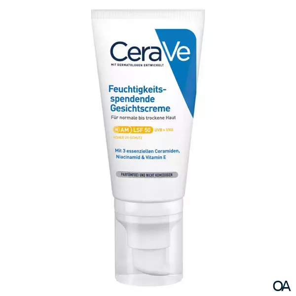 CeraVe Feuchtigkeitsspendende Gesichtscreme LSF 50