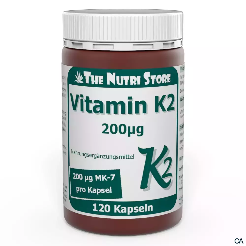 The Nutri Store Vitamin K2 200 µg Kapseln