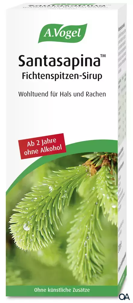 A.Vogel Santasapina Fichtenspitzen-Sirup ohne Alkohol A.Vogel Santasapina Fichtenspitzen-Sirup ohne Alkohol