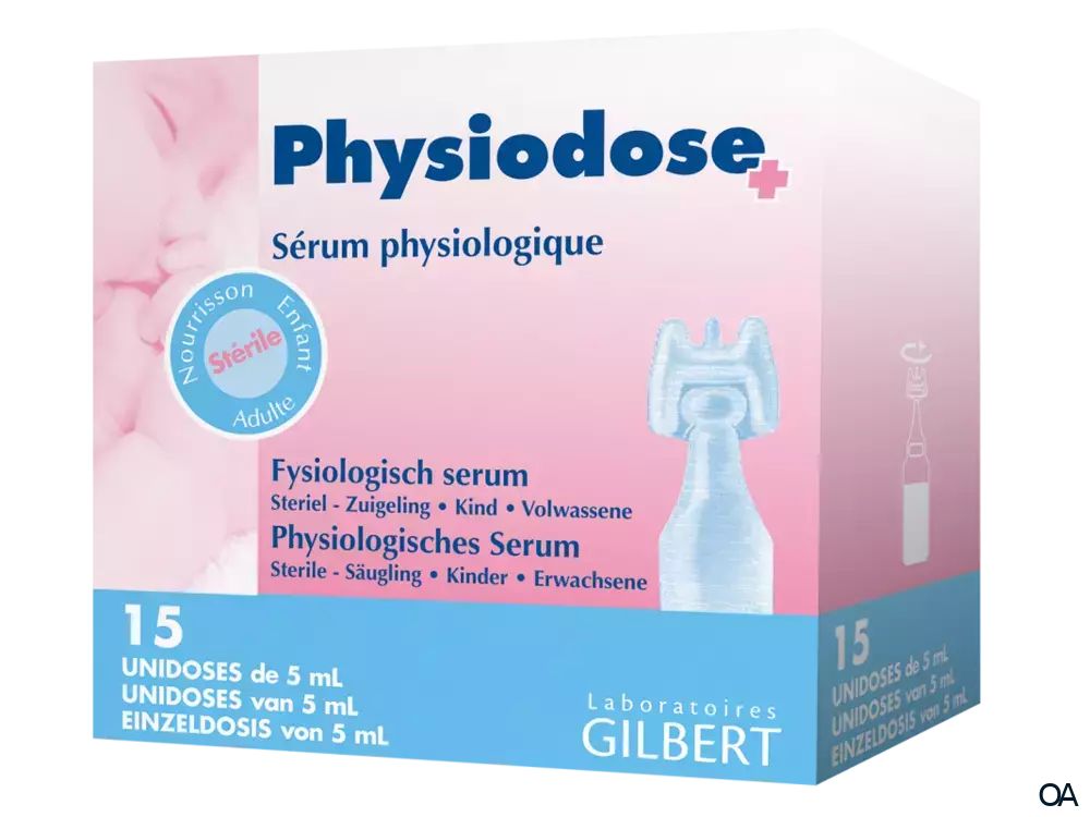 PHYSIODOSE Physiologische Kochsalzlösung 15x5ml