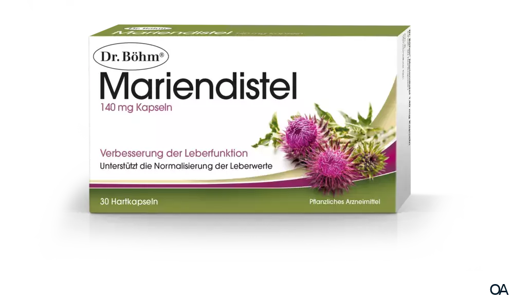 Dr. Böhm® Mariendistel 140 mg Kapseln