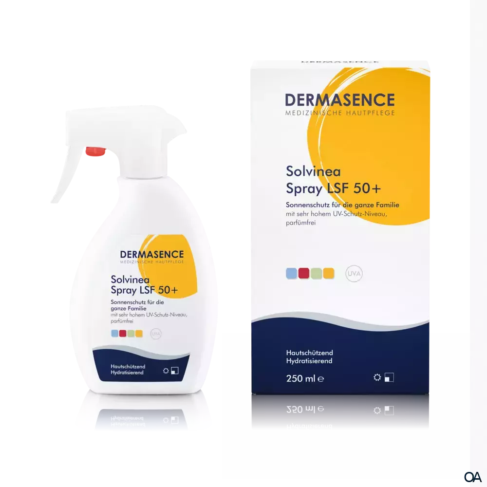 Dermasence Solvinea Spray LSF 50+ Sonnenschutzspray Dermasence Solvinea Spray LSF 50+ Sonnenschutzspray