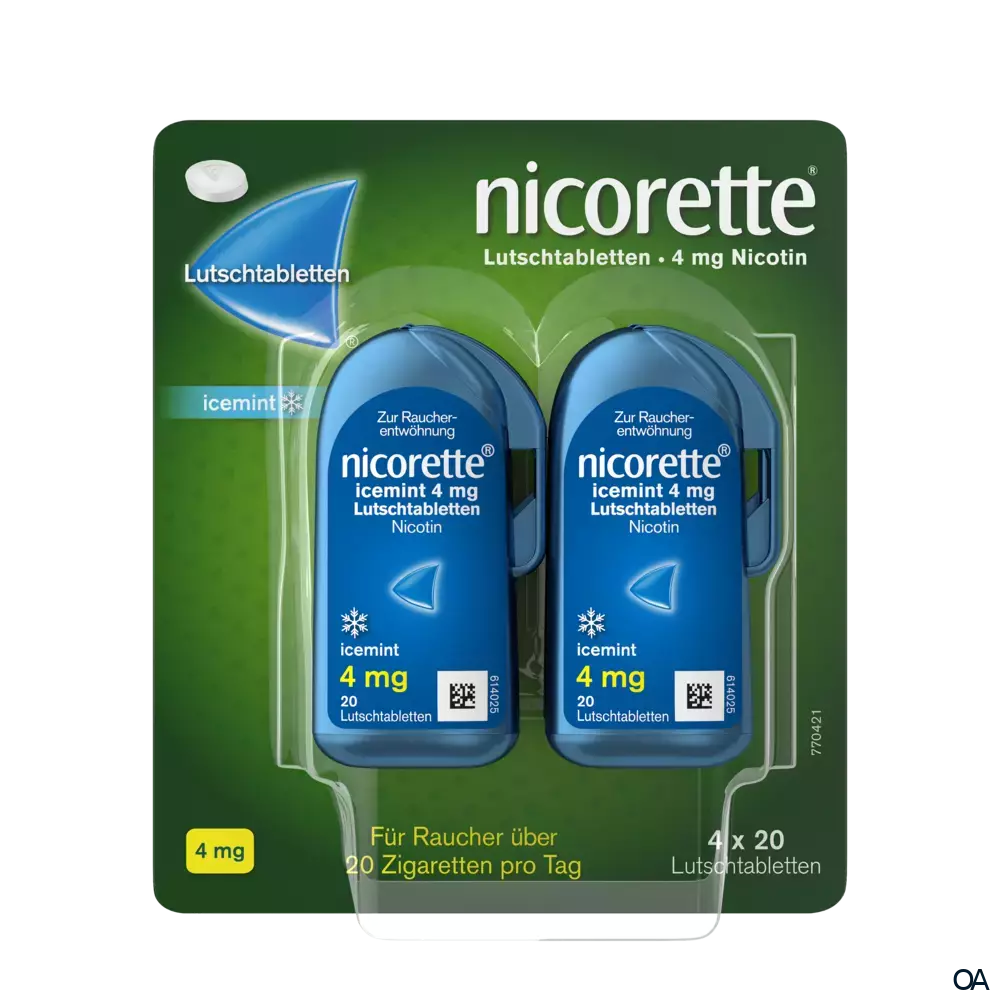 Nicorette Icemint 4 mg Lutschtabletten