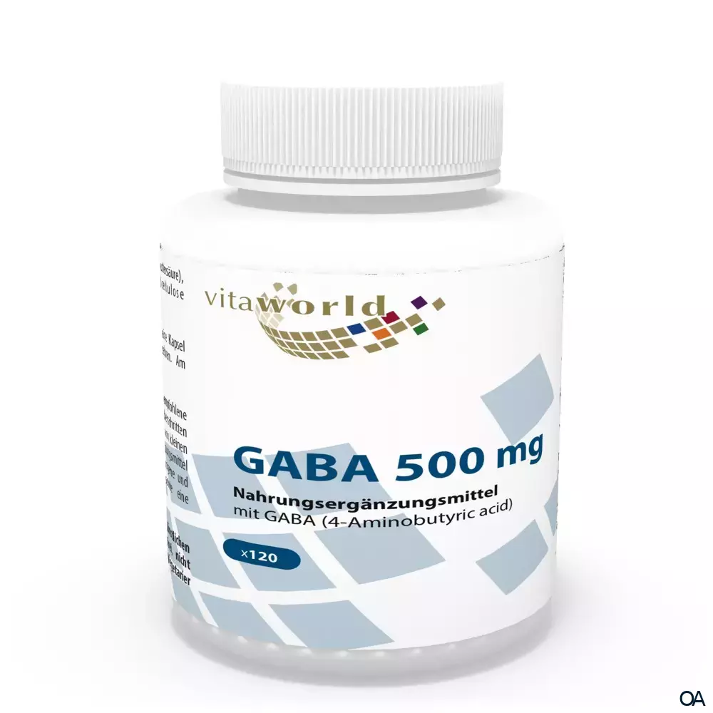 Vitaworld GABA 500 mg Kapseln