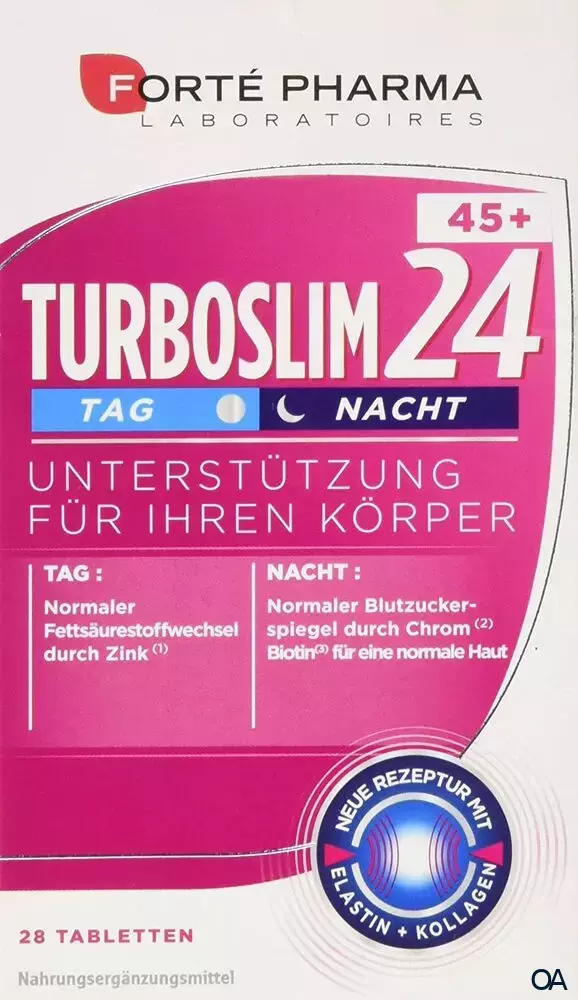 TurboSlim24 45+ Tabletten