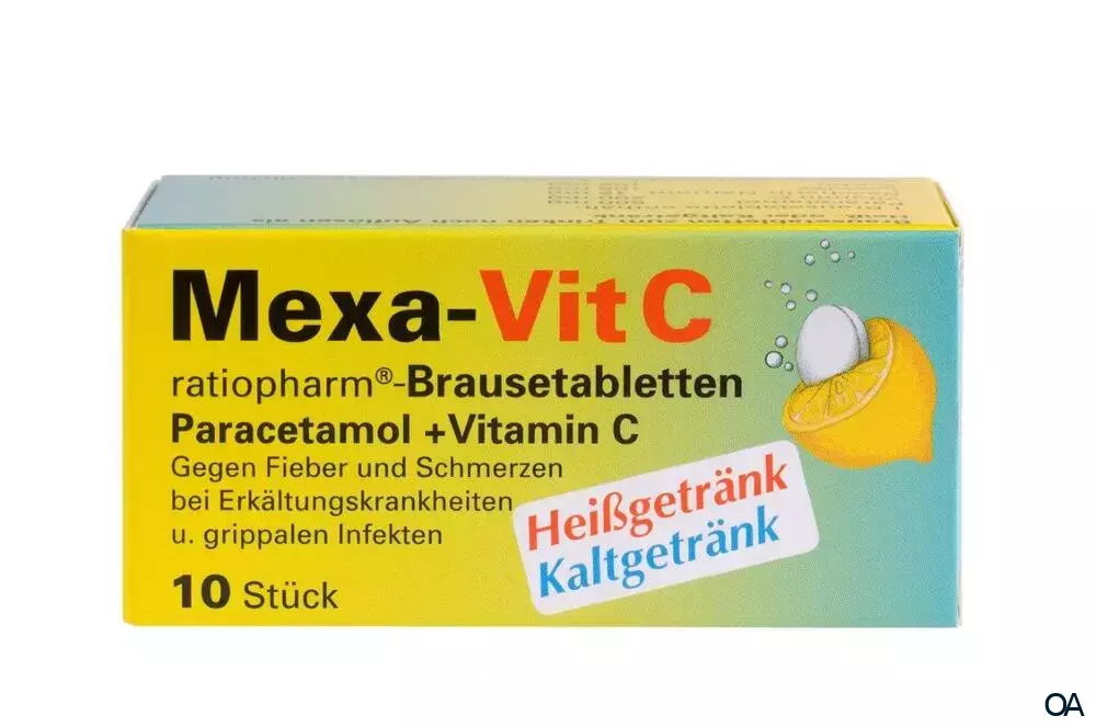 Mexa-Vit C ratiopharm Brausetabletten Mexa-Vit C ratiopharm Brausetabletten