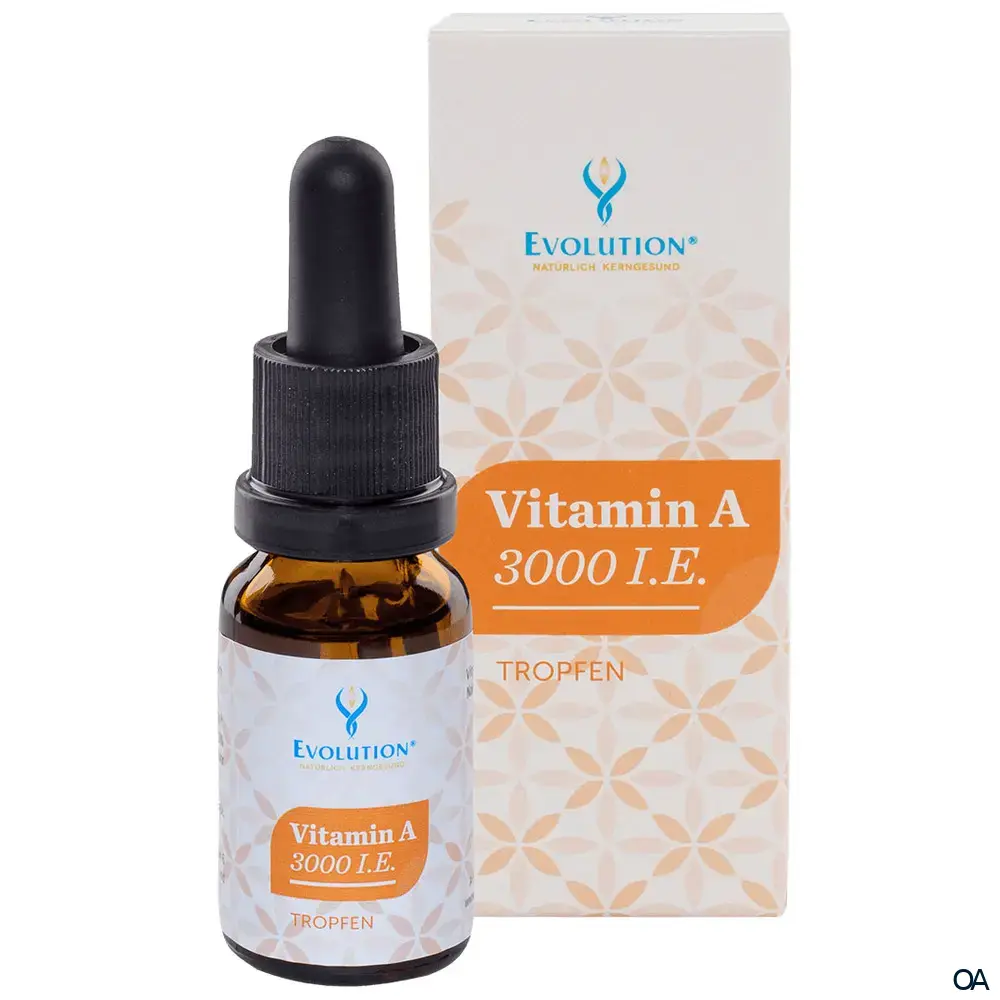 EVOLUTION Vitamin A 3000 I.E. Tropfen