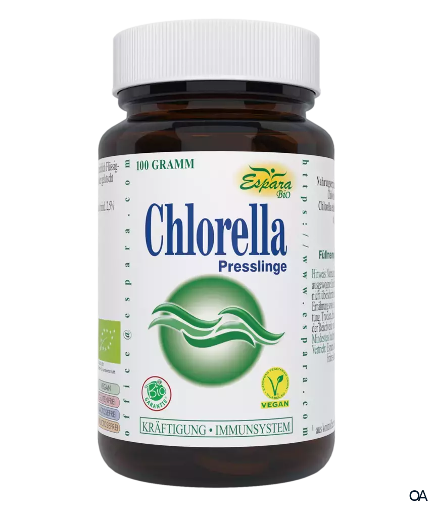 Espara Chlorella BIO Presslinge