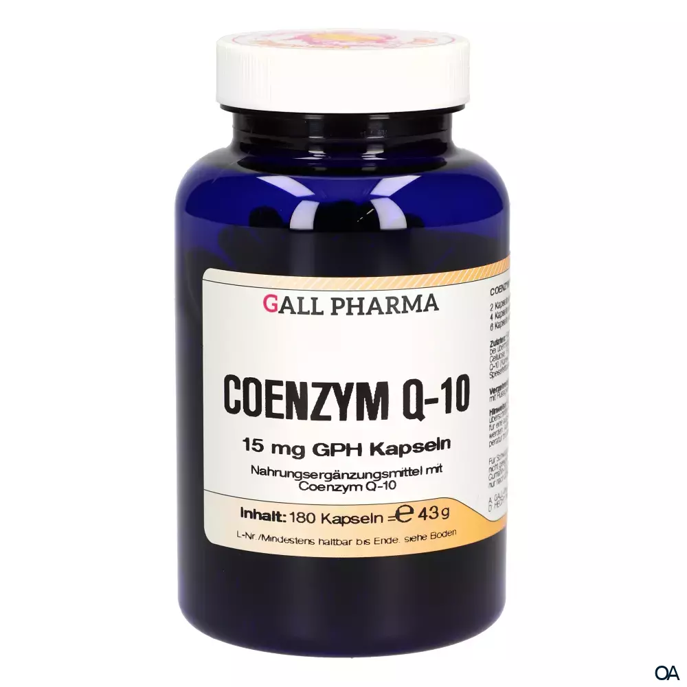 Gall Pharma Coenzym Q-10 15 mg Kapseln