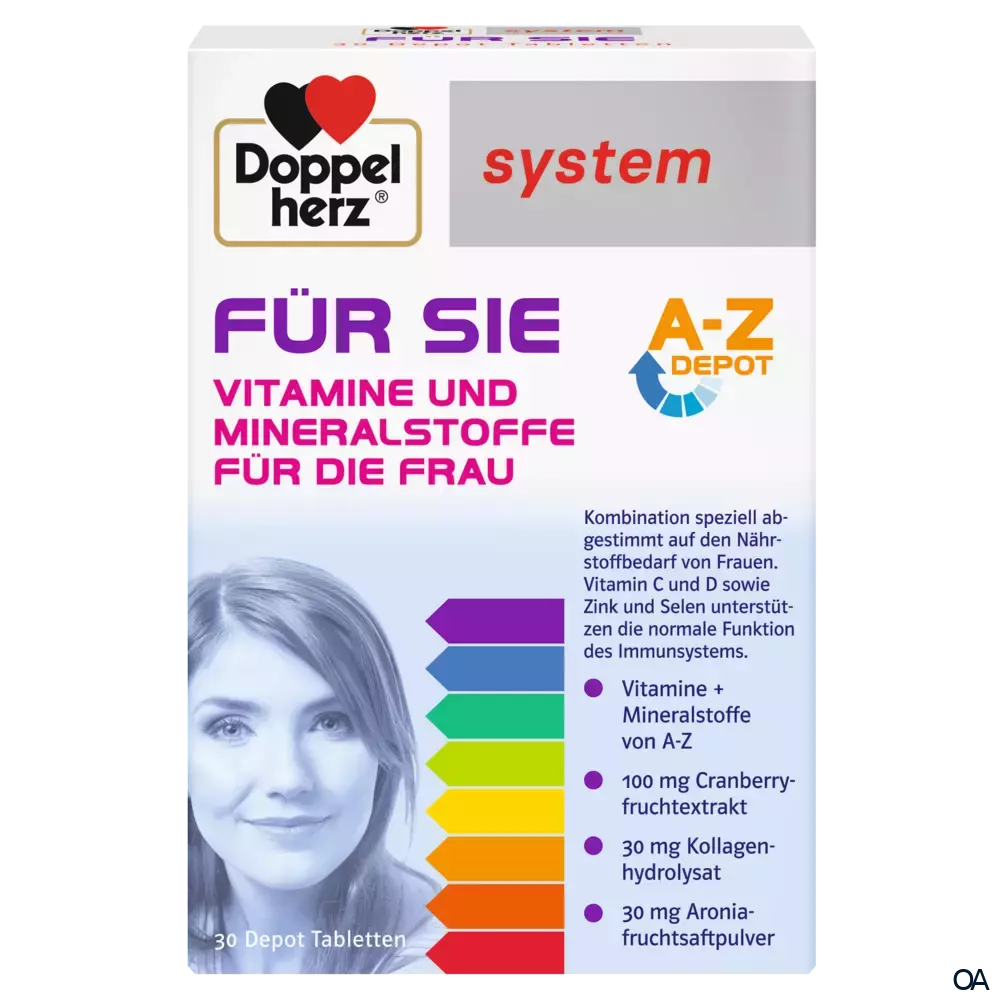 Doppelherz system Für Sie Depot-Tabletten