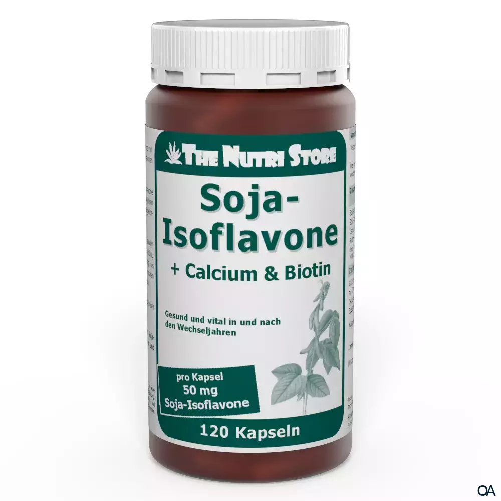 The Nutri Store Soja Isoflavone + Calcium + Biotin Kapseln